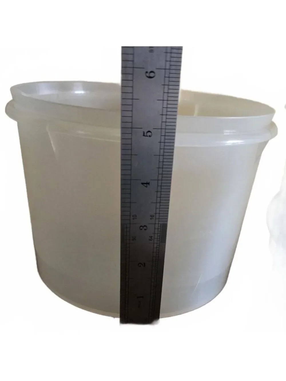 3 Vintage Tupperware Classic Round Canisters Sheer NO Lids